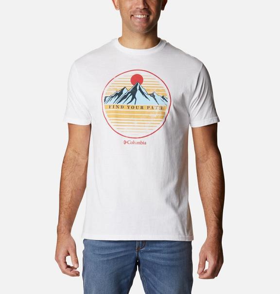 Columbia PHG T-Shirt Men White USA (US2280961)